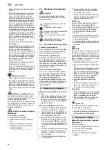 Preview for 42 page of Metabo KS 216 M Lasercut Original Operation Instructions