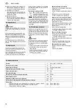 Preview for 54 page of Metabo KS 216 M Lasercut Original Operation Instructions