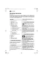 Preview for 12 page of Metabo KS 66 - Operating Instructions Manual