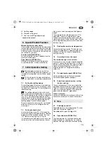 Preview for 15 page of Metabo KS 66 - Operating Instructions Manual