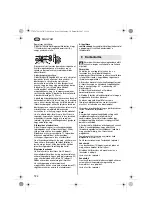 Предварительный просмотр 124 страницы Metabo KT 1441 Operating Instructions Manual