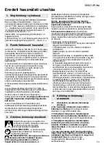 Предварительный просмотр 105 страницы Metabo MA-FS 40 Original Instructions Manual