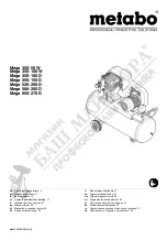 Metabo Mega 350-100 D Original Instructions Manual preview