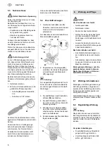 Предварительный просмотр 6 страницы Metabo Mega 370/100 D Original Operating Instructions