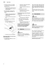 Предварительный просмотр 8 страницы Metabo Mega 370/100 D Original Operating Instructions