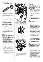 Предварительный просмотр 6 страницы Metabo Mega 600 D Original Operating Instructions