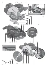 Предварительный просмотр 2 страницы Metabo MKS 18 LTX 58 Original Instructions Manual