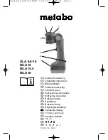 Preview for 1 page of Metabo MLA 12 Operating Instructions Manual