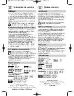 Preview for 5 page of Metabo MLA 12 Operating Instructions Manual