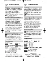 Preview for 8 page of Metabo MLA 12 Operating Instructions Manual