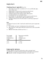 Preview for 13 page of Metabo MLL 3-20 Operating Instructions Manual