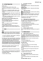 Preview for 9 page of Metabo NIV 18 LTX BL 1.6 Original Instructions Manual