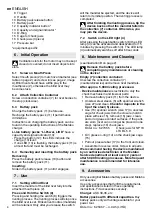 Preview for 8 page of Metabo NP 18 LTX BL 5.0 Original Operating Instructions