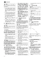 Preview for 10 page of Metabo P 5500 M Operating Instructions Manual