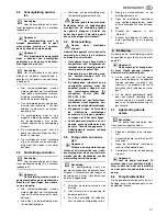 Preview for 21 page of Metabo P 5500 M Operating Instructions Manual