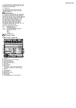 Предварительный просмотр 7 страницы Metabo Power 160-5 18 LTX BL OF Original Instructions Manual