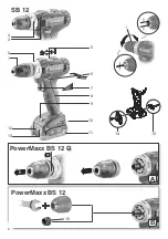 Предварительный просмотр 2 страницы Metabo PowerMaxx BS 12 Original Instructions Manual