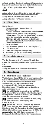 Preview for 5 page of Metabo PowerMaxx PA Operating Instructions Manual