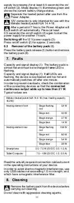 Preview for 11 page of Metabo PowerMaxx PA Operating Instructions Manual