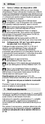 Preview for 27 page of Metabo PowerMaxx PA Operating Instructions Manual