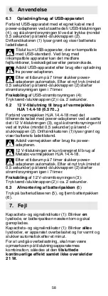 Preview for 58 page of Metabo PowerMaxx PA Operating Instructions Manual