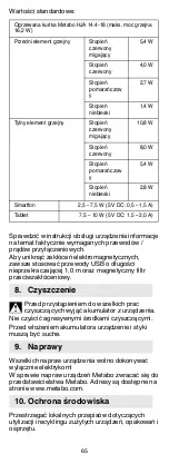 Preview for 65 page of Metabo PowerMaxx PA Operating Instructions Manual