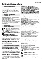 Preview for 5 page of Metabo PowerMaxx SSE 12 BL Original Instructions Manual