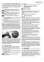 Preview for 11 page of Metabo PowerMaxx SSE 12 BL Original Instructions Manual