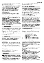 Preview for 57 page of Metabo PowerMaxx SSE 12 BL Original Instructions Manual