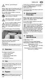 Preview for 5 page of Metabo POWERMAXX - Original Instructions Manual