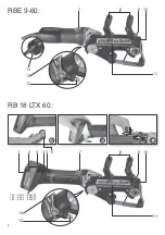 Предварительный просмотр 2 страницы Metabo RB 18 LTX 60 Original Instruction