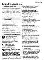 Preview for 5 page of Metabo RM 36-18 LTX BL 46 Original Instructions Manual