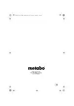 Preview for 60 page of Metabo RWE 1100 Original Instructions Manual