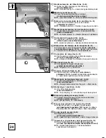 Предварительный просмотр 24 страницы Metabo Sb e 600 R+L User Manual