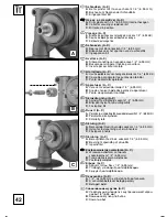 Предварительный просмотр 42 страницы Metabo Sb e 600 R+L User Manual