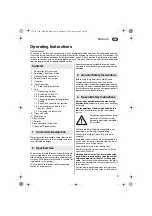 Preview for 9 page of Metabo SBE 500 Operating Instructions Manual