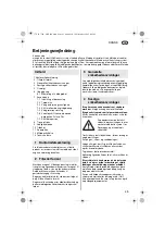 Preview for 45 page of Metabo SBE 500 Operating Instructions Manual