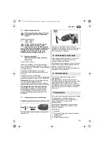 Preview for 51 page of Metabo SBE 500 Operating Instructions Manual