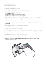 Preview for 9 page of Metabo SMG ISO Series Operation Manual