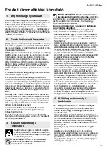 Предварительный просмотр 37 страницы Metabo SPP 1000 Original Instructions Manual