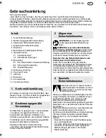 Preview for 5 page of Metabo SR 356 - Operating Instructions Manual