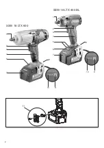 Preview for 2 page of Metabo SSW 18 LTX 600 Original Instructions Manual