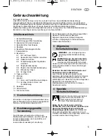 Preview for 5 page of Metabo STE 100 PLUS - Operating Instructions Manual