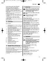 Preview for 13 page of Metabo STE 100 PLUS - Operating Instructions Manual