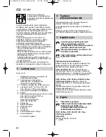 Preview for 62 page of Metabo STE 100 PLUS - Operating Instructions Manual