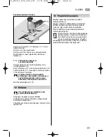 Preview for 65 page of Metabo STE 100 PLUS - Operating Instructions Manual