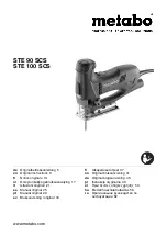 Metabo STE 100 SCS Original Instructions Manual preview