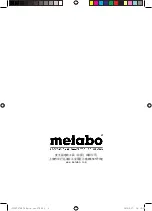 Preview for 20 page of Metabo STEB 70 Quick Operating Instructions Manual