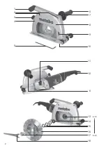 Предварительный просмотр 2 страницы Metabo T 24-230 MVT CED Operating Instructions Manual