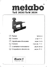 Preview for 1 page of Metabo Ta E 3030 Manual